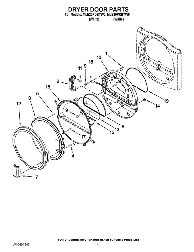 Diagram for MLE20PRBYW0