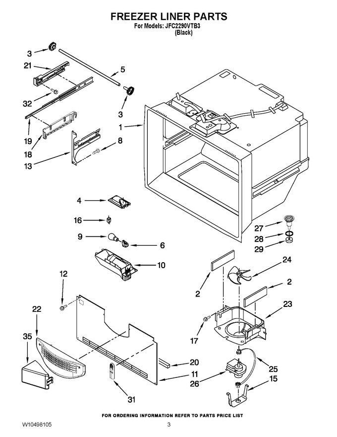 Diagram for JFC2290VTB3