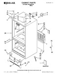 Diagram for 01 - Cabinet Parts