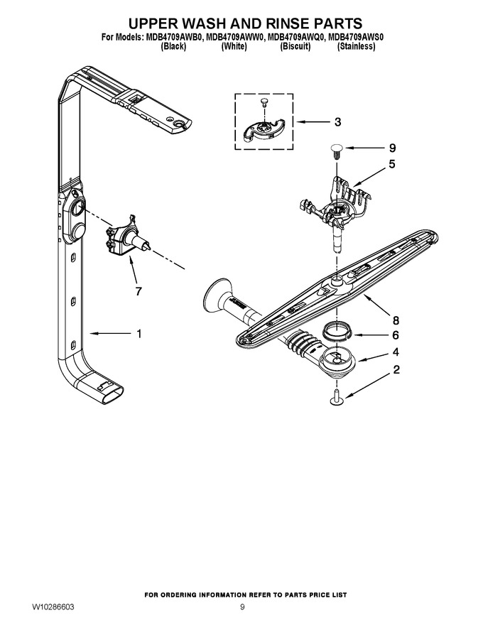 Diagram for MDB4709AWB0