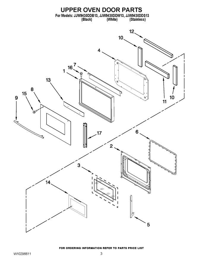 Diagram for JJW9430DDW13