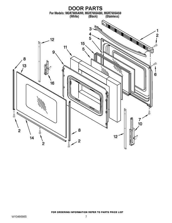 Diagram for MGR7685AS0