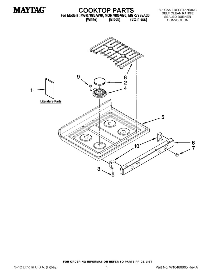 Diagram for MGR7685AS0