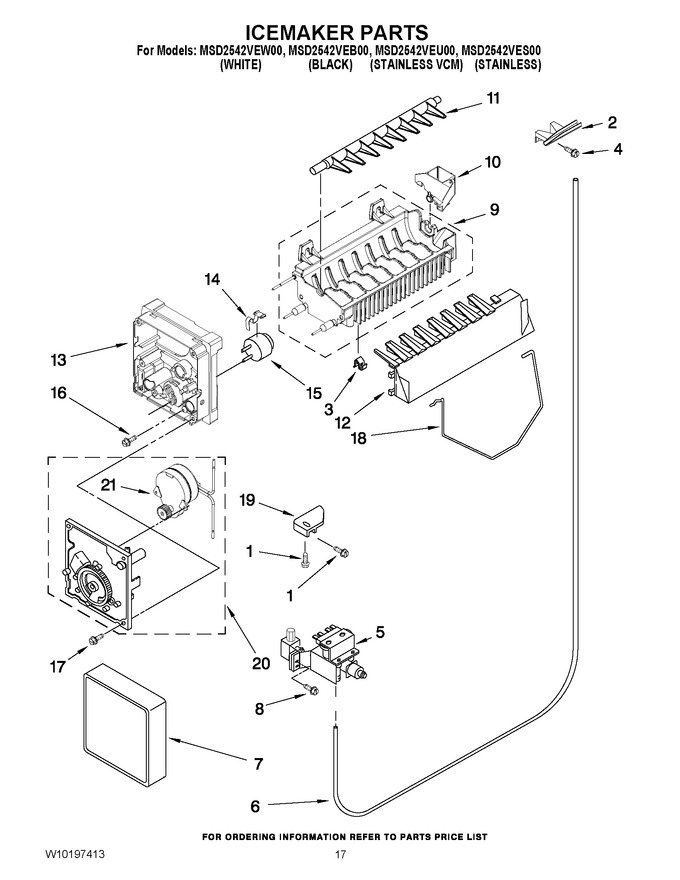 Diagram for MSD2542VEB00