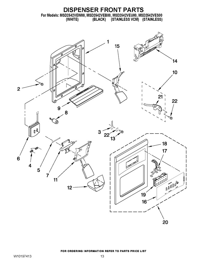 Diagram for MSD2542VEB00