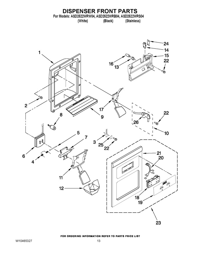 Diagram for ASD2522WRB04