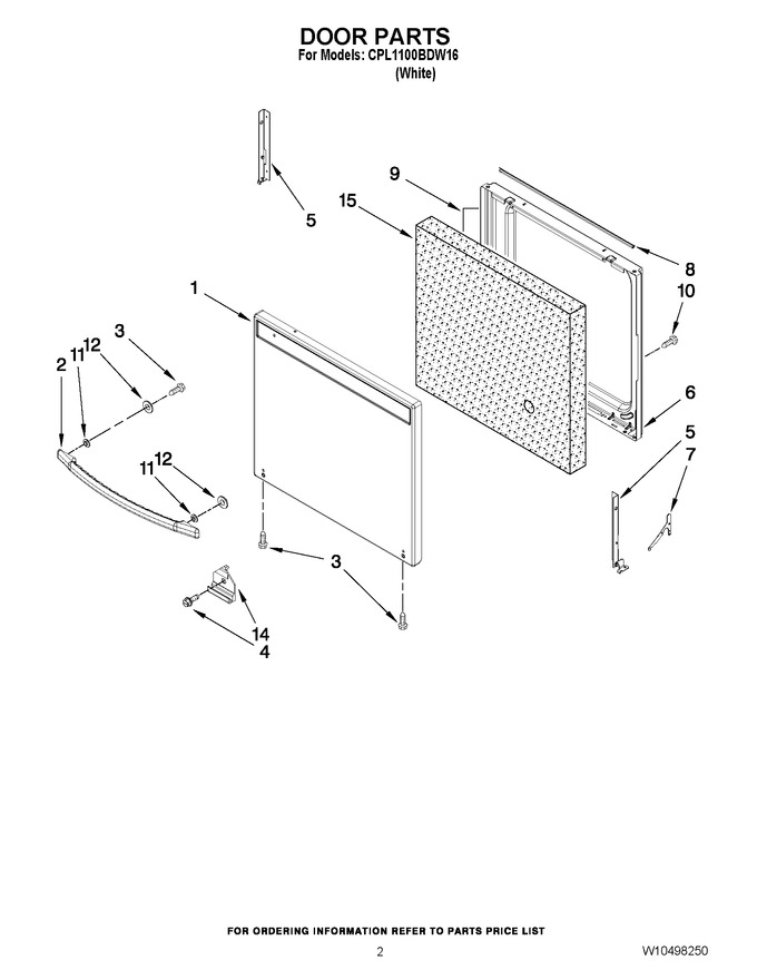 Diagram for CPL1100BDW16