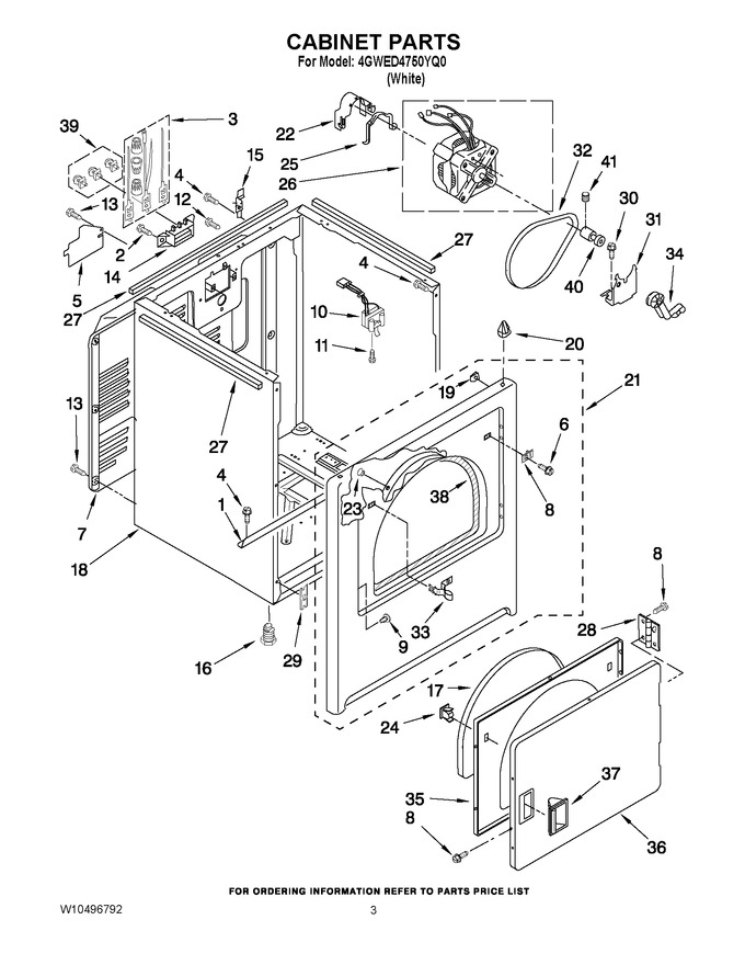 Diagram for 4GWED4750YQ0