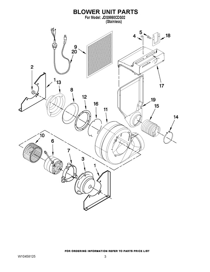 Diagram for JDS9860CDS02