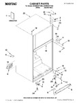 Diagram for 01 - Cabinet Parts