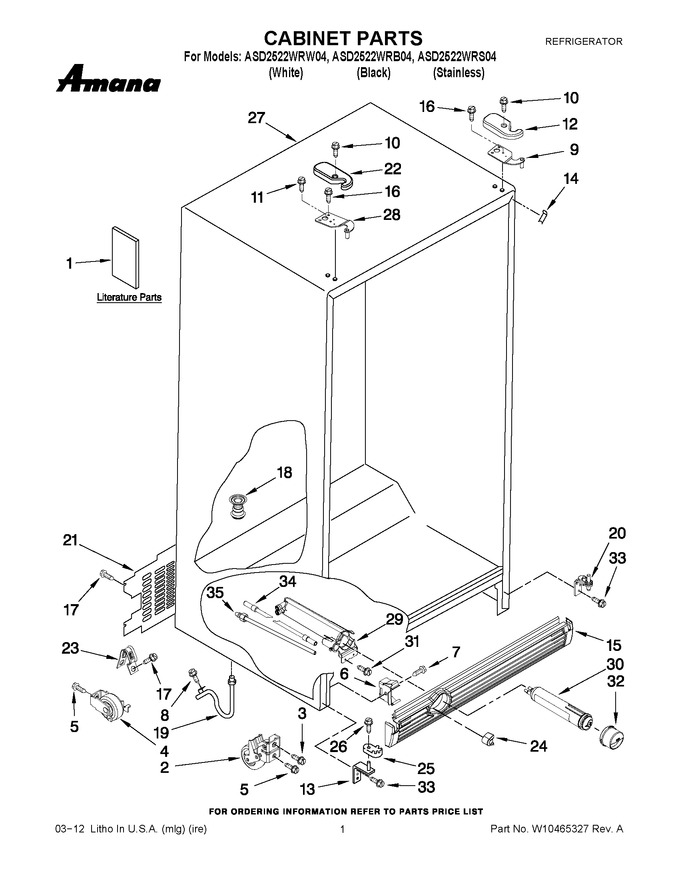 Diagram for ASD2522WRB04