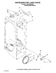 Diagram for 02 - Refrigerator Liner Parts