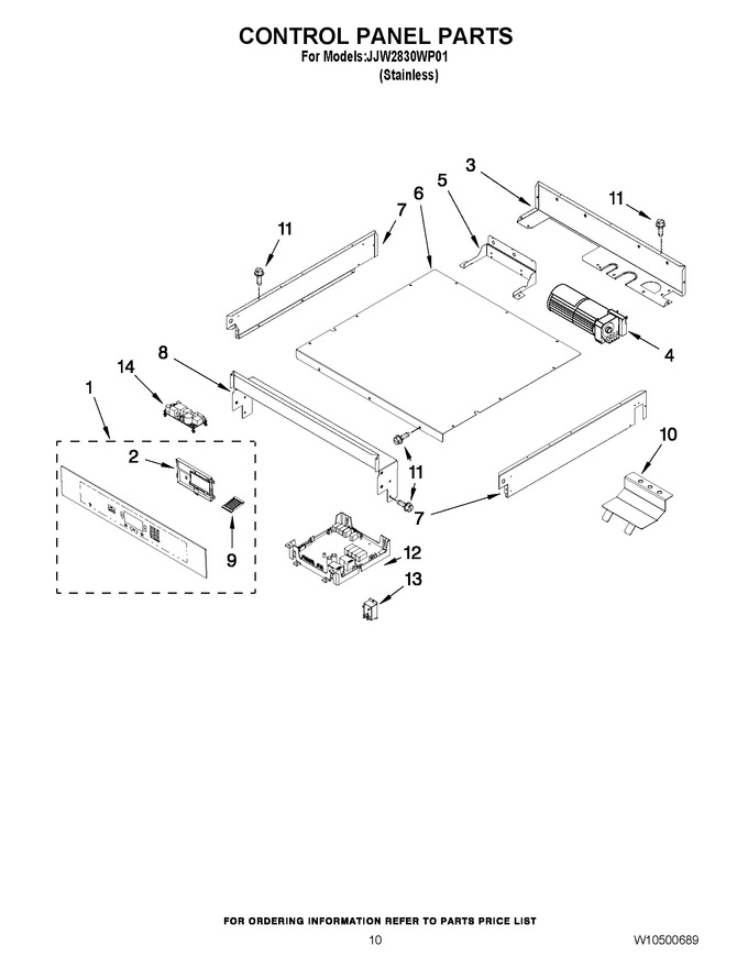 Diagram for JJW2830WP01
