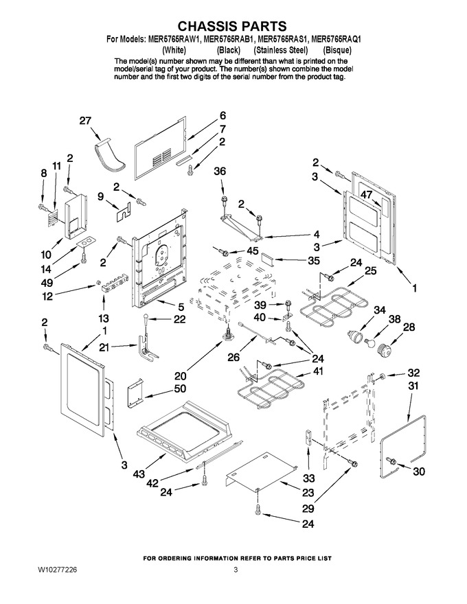 Diagram for MER5765RAW1
