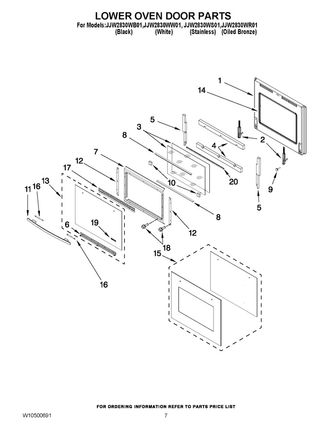 Diagram for JJW2830WB01