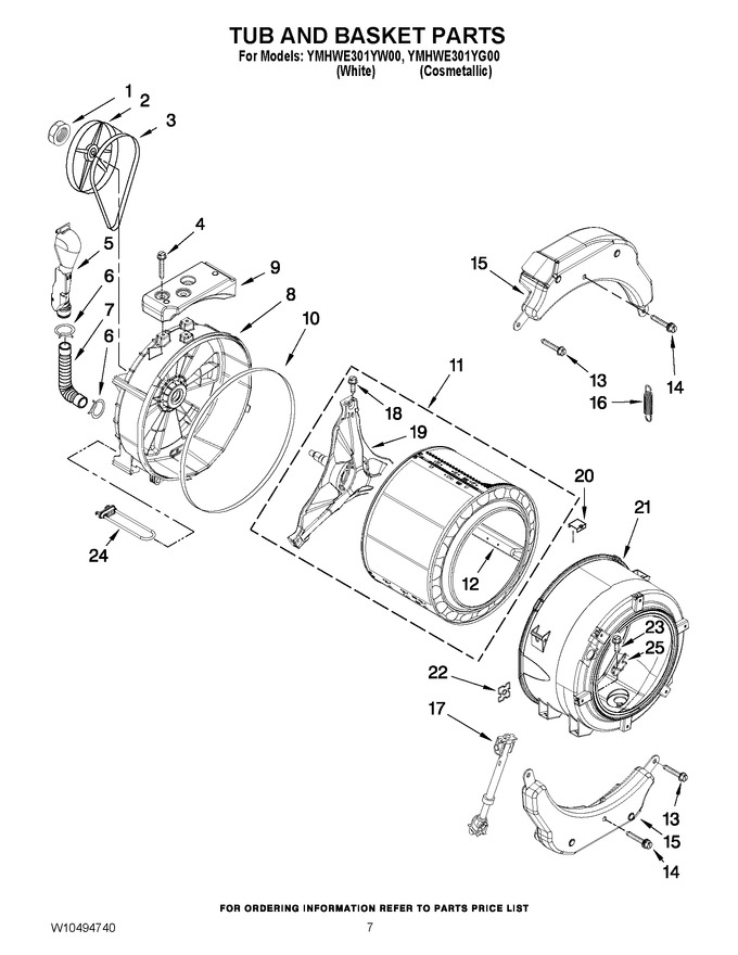 Diagram for YMHWE301YG00