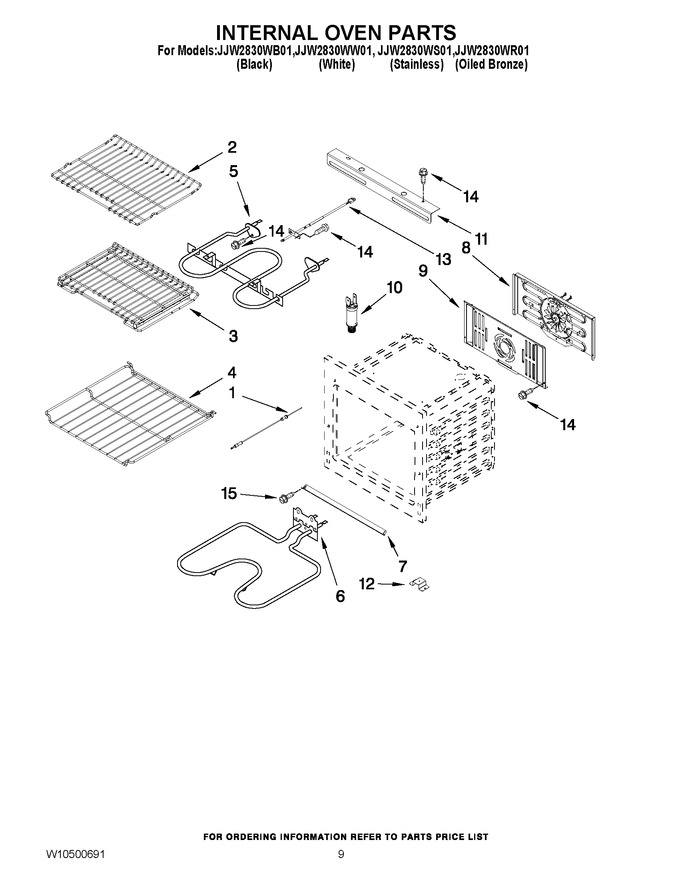 Diagram for JJW2830WR01