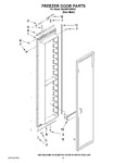 Diagram for 10 - Freezer Door Parts