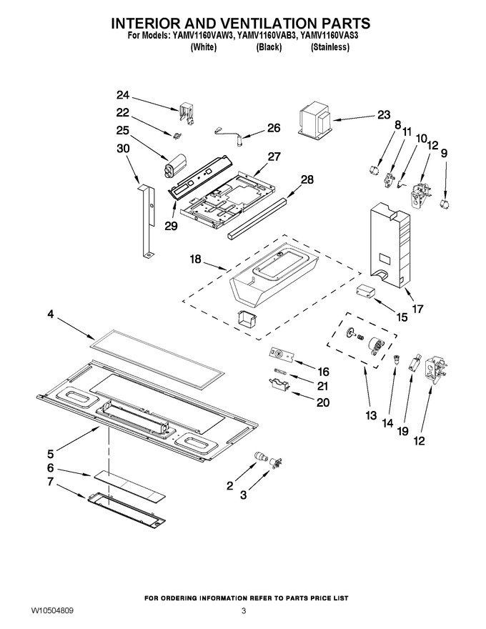 Diagram for YAMV1160VAS3