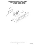 Diagram for 02 - Control Panel And Latch Parts