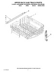 Diagram for 09 - Upper Rack And Track Parts
