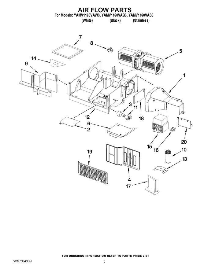 Diagram for YAMV1160VAS3