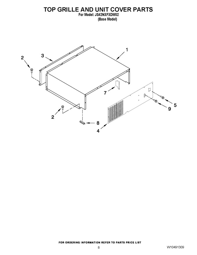 Diagram for JS42NXFXDW02