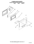 Diagram for 06 - Lower Door Parts