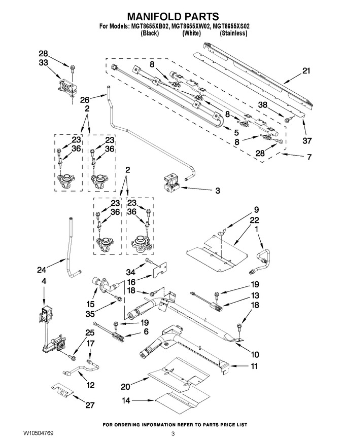 Diagram for MGT8655XW02