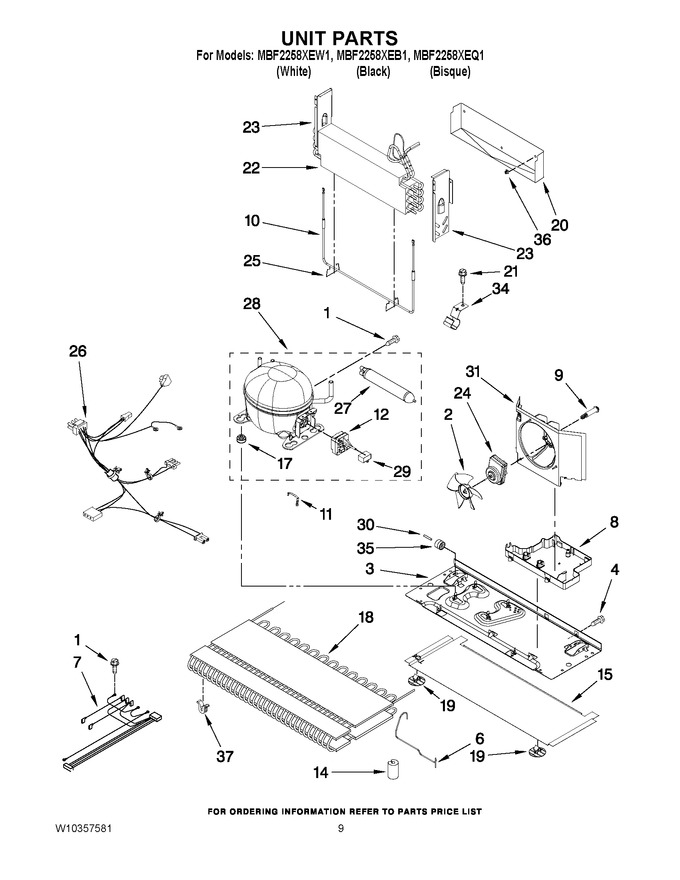 Diagram for MBF2258XEW1
