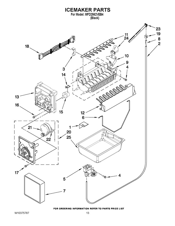 Diagram for MFD2562VEB4
