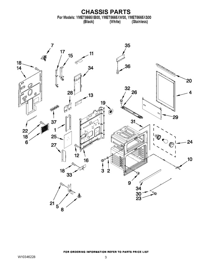 Diagram for YMET8665XS00