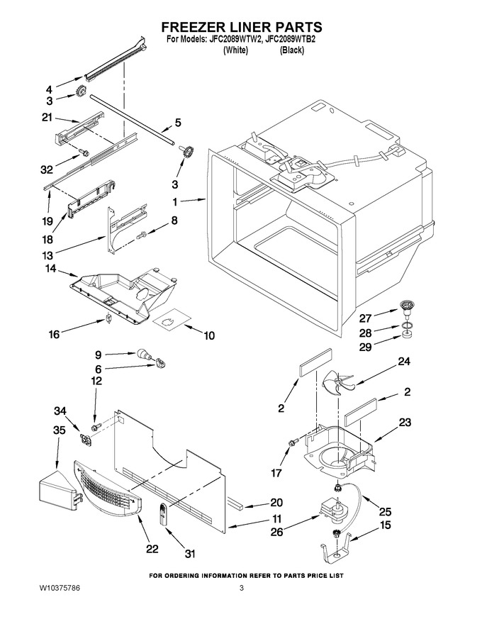 Diagram for JFC2089WTW2