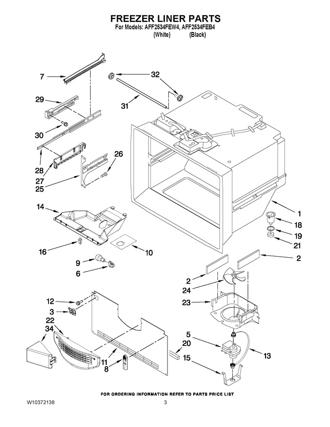 Diagram for AFF2534FEW4