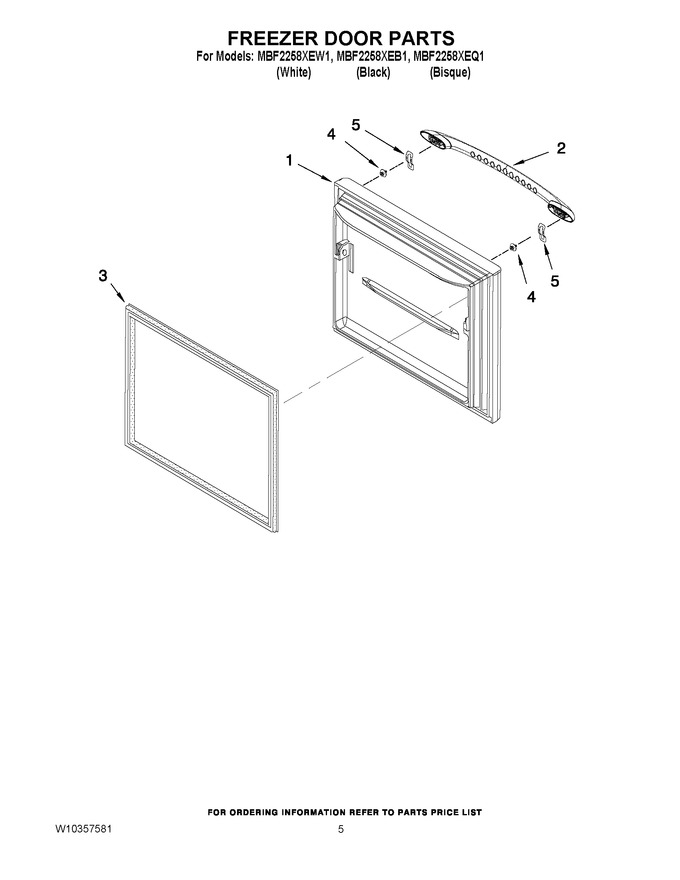 Diagram for MBF2258XEW1
