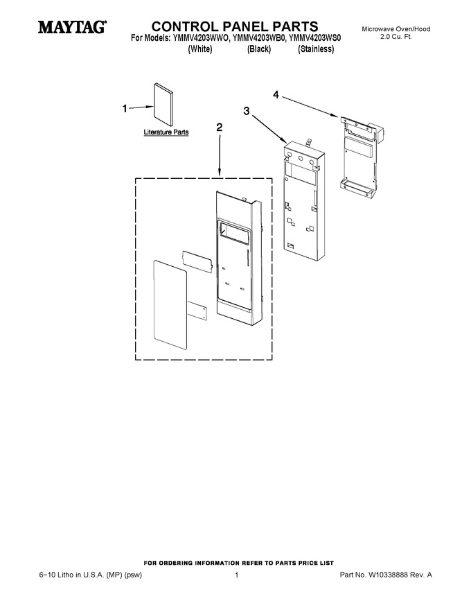 Diagram for YMMV4203WS0