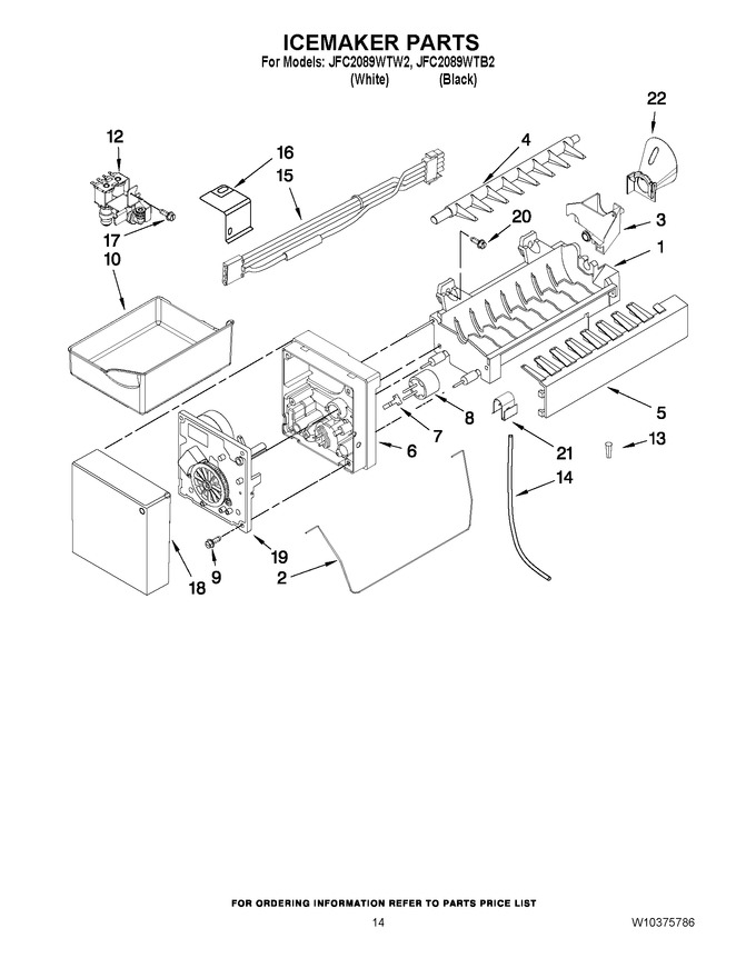 Diagram for JFC2089WTW2