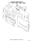 Diagram for 02 - Control Panel Parts