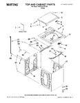 Diagram for 01 - Top And Cabinet Parts