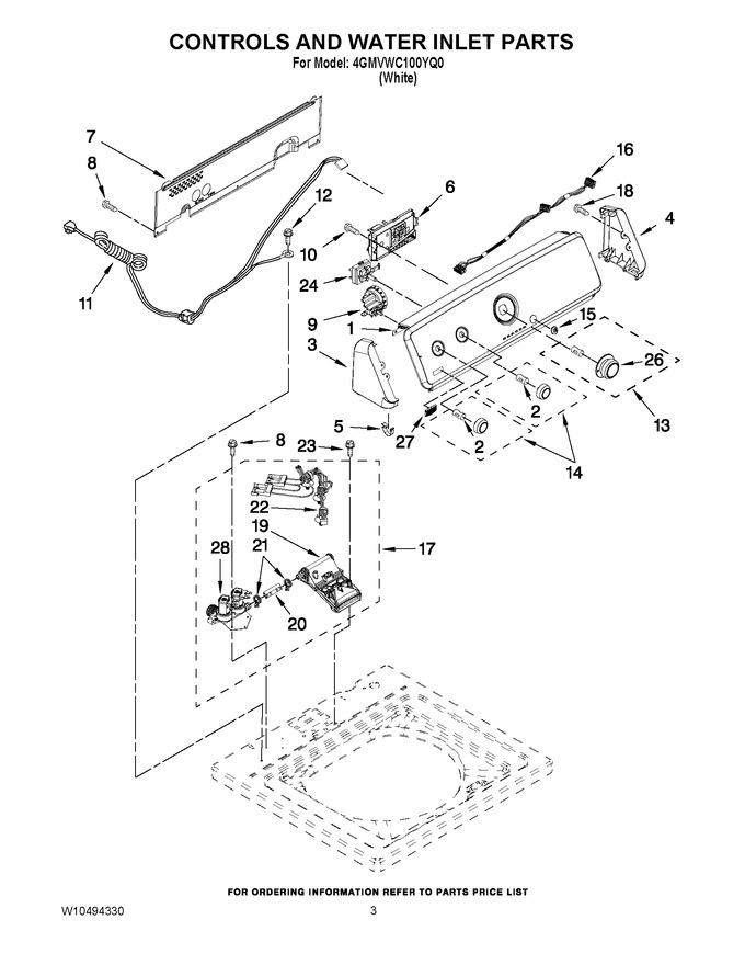 Diagram for 4GMVWC100YQ0