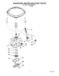 Diagram for 04 - Gearcase, Motor And Pump Parts