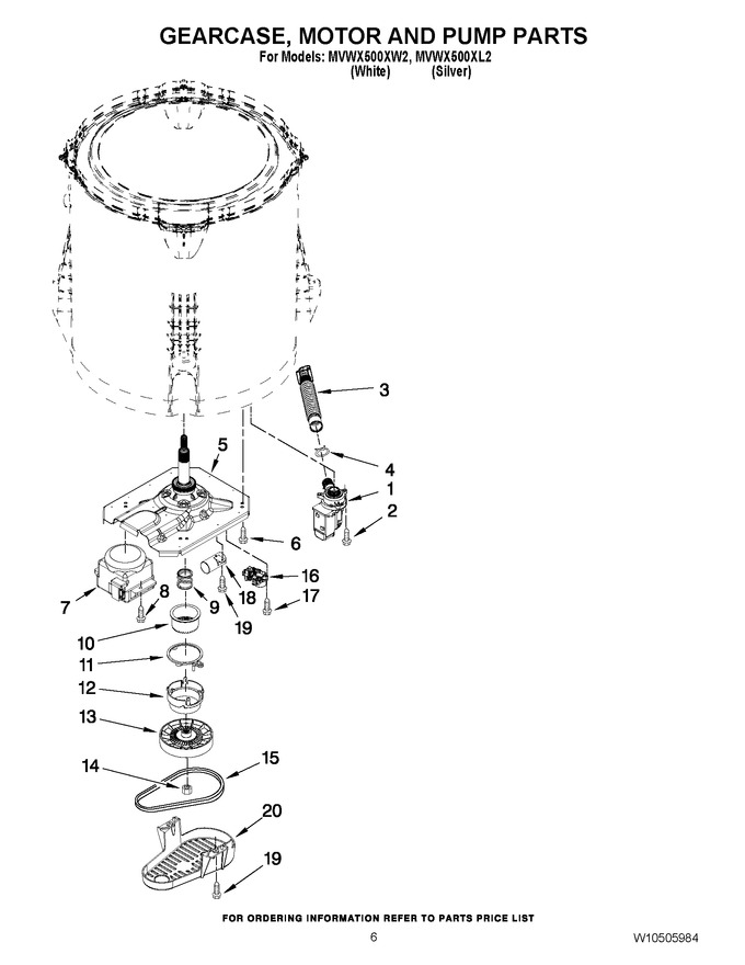 Diagram for MVWX500XW2