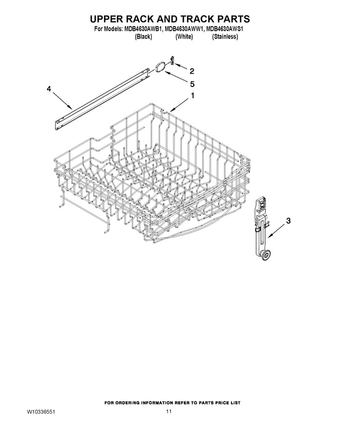 Diagram for MDB4630AWW1
