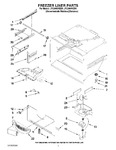 Diagram for 02 - Freezer Liner Parts