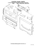 Diagram for 02 - Control Panel Parts