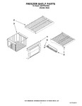 Diagram for 03 - Freezer Shelf Parts