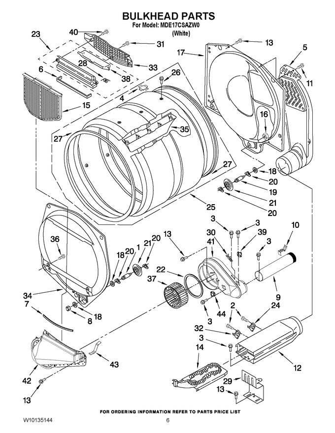 Diagram for MDE17CSAZW0