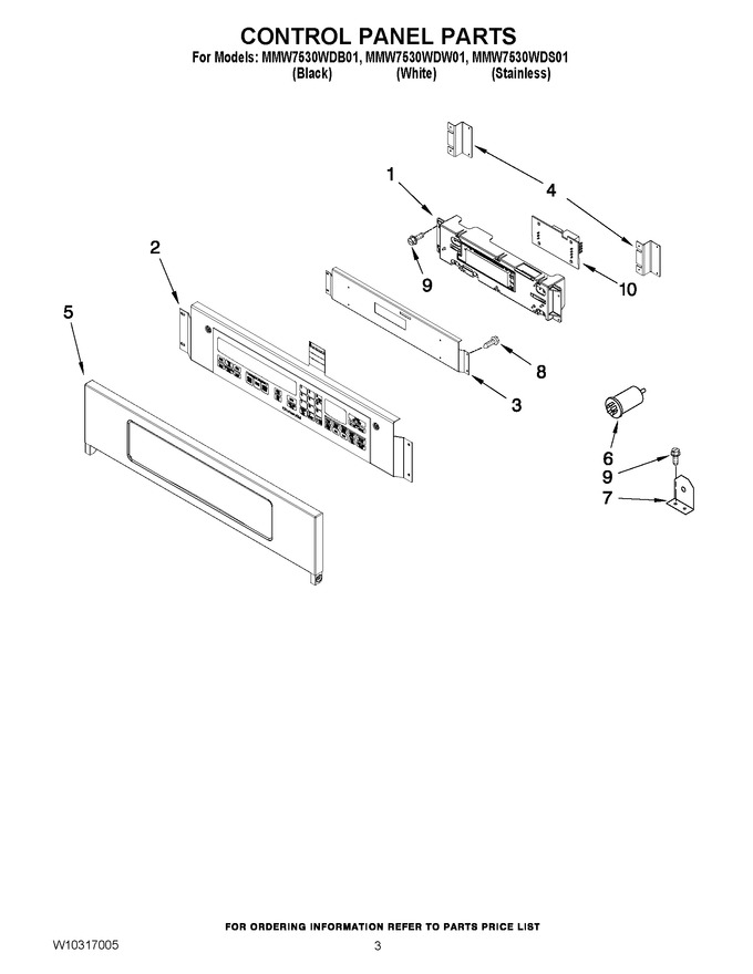 Diagram for MMW7530WDW01