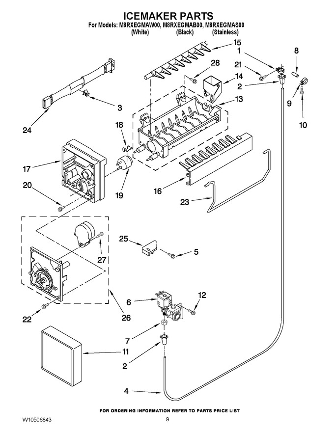 Diagram for M8RXEGMAW00