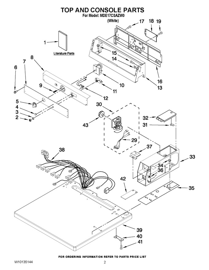 Diagram for MDE17CSAZW0
